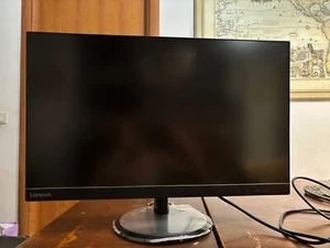 Lenovo D27-30 27" 75Hz LCD WLED FHD Monitor - Nero Corvino, Nuovo + tastiera - Afbeelding 1 van 5