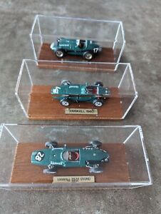 Set of three Vanwall F1 Model Cars 1:43 Scale - Formula 1 - Stirling Moss
