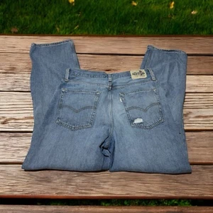 Jeans holgados de pierna recta Levis Silvertab '94 desgastados lavado claro - 31x30 - Imagen 1 de 10