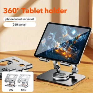 360°-Drehung Tablet Ständer Verstellbare Halterung Aluminium Faltbarer Handy DHL - Bild 1 von 12