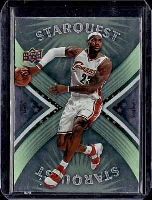 2008-09 Upper Deck First Edition Starquest Green #SQ17 Lebron James - Cavaliers - Image 1 of 2