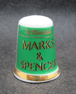 FRIKA BONE CHINA ENGLAND THIMBLE COLLECTION - MARKS & SPENCER - Imagen 1 de 2