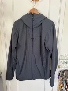Patagonia Men's Nano-Air Ultralight Full Zip Hoody Smolder Blue Large - Picture 1 of 4