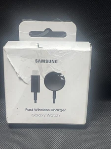 Chargeur USB-C rapide sans fil original Samsung Galaxy Watch 7 6 5 4 noir EP-OL300 - Photo 1 sur 2
