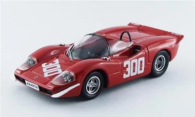 1:43 Best Abarth 2000 S Bolzano-Mendola 1969 A. Merzario #300Winner BE9527 Model - Immagine 1 di 2