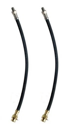 Brake Hose SET 1/2 ton  Ford F1 1949 1950 1951 1952 FRONT 2 Hoses  Made in USA - Image 1 of 4