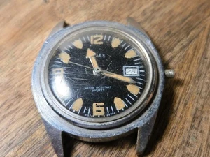 Rare Vtg 1960s Timex 200 Feet Men's Watch For Repair Lot# 6 - Picture 1 of 6