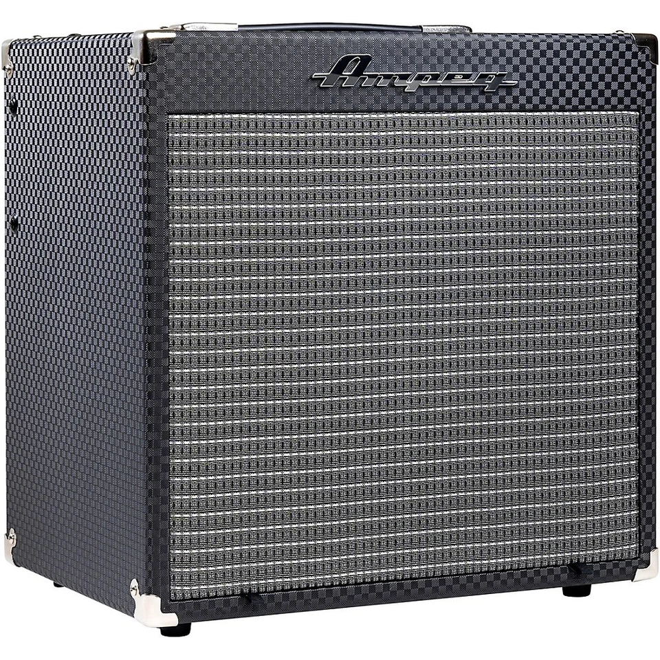 Combo amplificador de bajo Ampeg Rocket RB-108 1x8 30W negro y plateado Foto 1 de 4