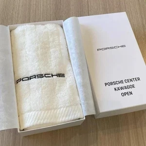 [Unbenutzt] Porsche Gesichtstuch weiß Made in Japan selten mit Karton - Bild 1 von 7