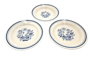 2 Vintage Oxford 9" Dinner Plates With 8 1/2" Bowl Made in Brazil - Picture 1 of 5