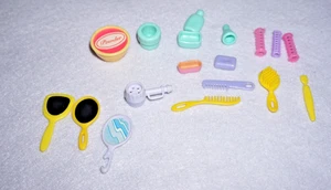 Barbie Little Extras Badezimmer Basics VINTAGE Zubehör Spielset Mattel LOT - Bild 1 von 9