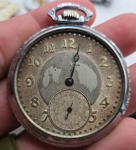 Hamilton 912 12s Pocket Watch For Repairs - Picture 1 of 6