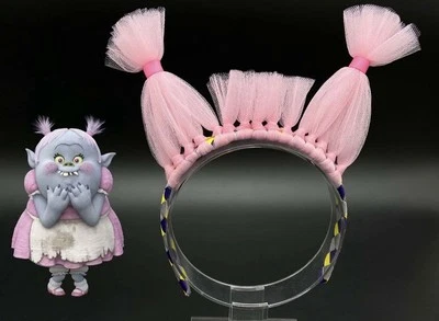 Custom made Bridget Troll Headbands Woven Headbands Troll Movie Troll Hair - Image 1 of 4