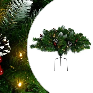 Pathway Christmas Tree Green PVC, Steel Compact - Picture 1 of 8