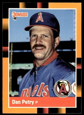 1988 Donruss Baseball's Best #139  Dan Petry   California Angels - Image 1 of 2