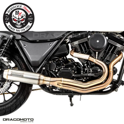 Harley FXRDG 1340 Disc Glide 1985 Impianto completo BASSANI Super Bike 1FXR3SS Foto 1 de 4