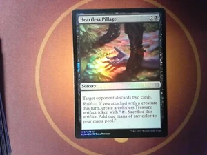 Heartless Pillage Foil - Ixalan Magic the Gathering Mtg - Tracked - Picture 1 of 1
