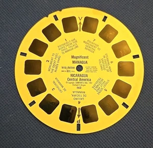 Rare Sawyer's Vintage Single view-master Reel 562 Magnificent Managua Nicaragua - Picture 1 of 3