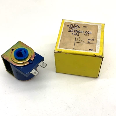 Alco Controls AMS Solenoid Coil 24V AC 24VAC 50/60hz - Image 1 of 4