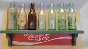 Vintage Coca-Cola Crate Shelf – Authentic 70s Wood Case, Retro Kitchen, Man Cave - Picture 1 of 7