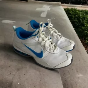 Nike Womens Shoes Size 9 Reax Revolution 414961-103 White Blue Casual Sneakers - Picture 1 of 10