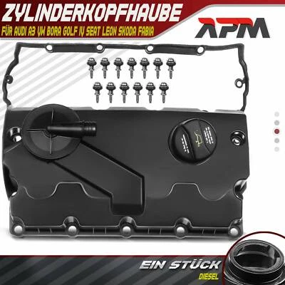 Ventildeckel mit Dichtung für VW Golf 4 5 Bora Audi A3 8L Seat Leon Skoda 1.9L - Bild 1 von 4
