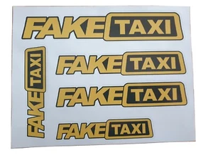 FAKE TAXI STICKER'S - Bild 1 von 2