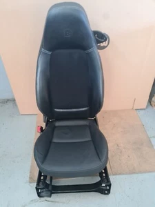 Fahrersitz links Smart 451 ForTwo schwarz Leder Brabus Sitzheizung Airbag Nr3009 - Bild 1 von 9