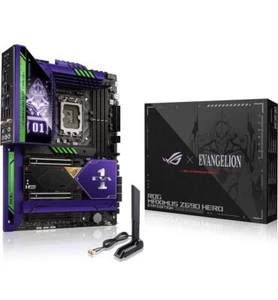 Asus ROG MAXIMUS Z690 HERO EVA(ROG x Evangelion)Z690 ATX Gaming Motherboard - Picture 1 of 7