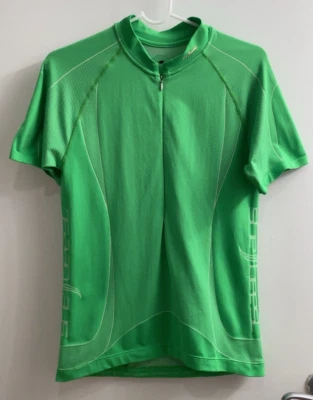 Top de ciclismo Shebeest verde vibrante talla: L Foto 1 de 4