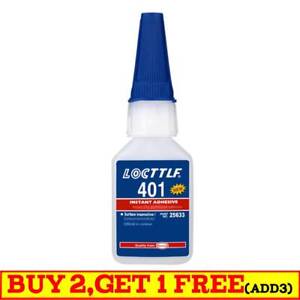 New Loctite Henkel 401 (20ml) Instant Adhesive Super Glue USA Shipping