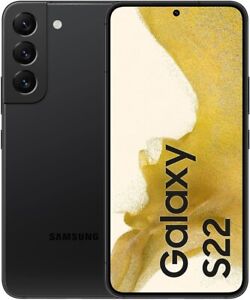 Samsung Galaxy S22 5G SM-S901U 128GB Phantom Black for AT&T Cricket  Very Good