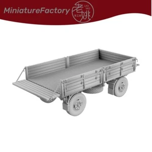 Remolque modelo escena SSMODEL HO 1:87 817 corto - Imagen 1 de 3