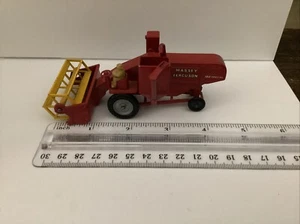 Lesney Matchbox Red Massey Ferguson Combine Harvester . England  - Picture 1 of 11