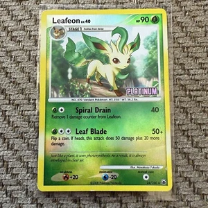 Pokemon TCG Leafeon 24/100 Majestic Dawn Platinum Stamped Reverse Holo - Picture 1 of 7