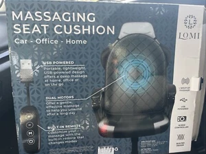 Lomi heat and massaging seat cushion for car truck and Home Office - Picture 1 of 2