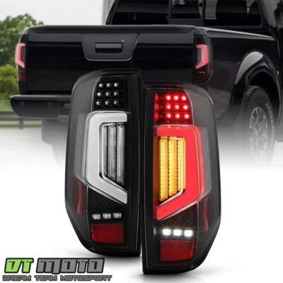 For 2005-2021 Nissan Frontier Full LED Tail Lights w/ Animation Greeting Lamps - Image 1 of 4