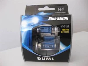 H4 55W BULB 5500K WHITE HALOGEN GLOBES ISO CERTIFICATE - Picture 1 of 4