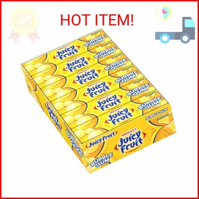 Chicle de frutas jugoso original burbuja, 5 unidades (paquete de 18) Foto 1 de 2