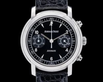 Audemars Piguet 25859ST.O.0001CR.02 Jules Audemars Chronograph SS Black Dial - Image 1 of 4