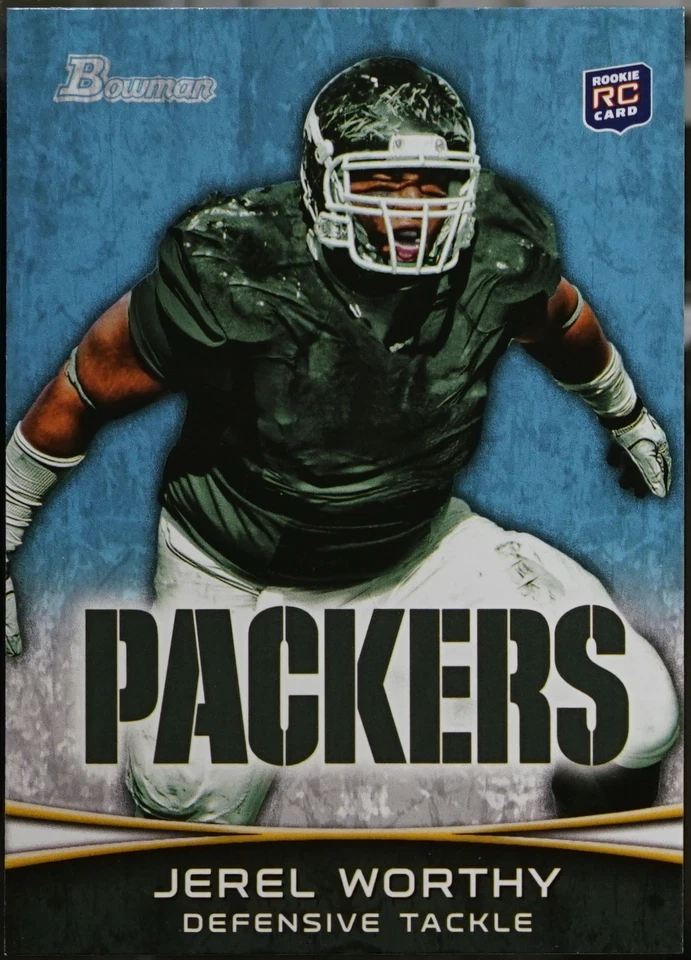 2012 Bowman - Purple Football Jerel Worthy #105 NM - Image 1 of 1