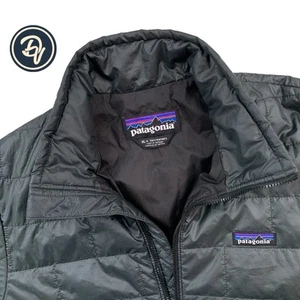 Kids XL ( 14 ) Patagonia Steele Grey Kids' Nano Puff Brick Quilt Jacket - Picture 1 of 14