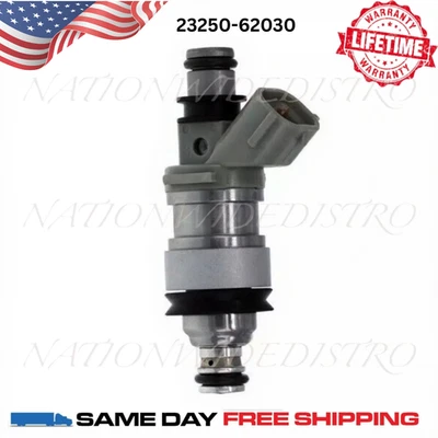 1x Inyector de combustible Denso OEM para Toyota Camry 1992-1993 3,0 L V6 23250-62030 Foto 1 de 4