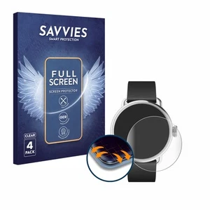4x Full-Screen pour Withings ScanWatch 2 (38 mm) Protection Ecran Film - Afbeelding 1 van 8