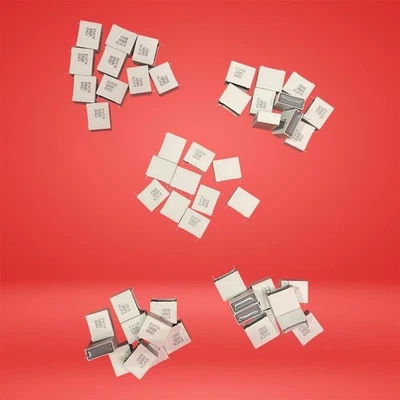 Lote 50 condensadores radiales de película de poliéster metalizado EVOX MMK BXD Foto 1 de 3