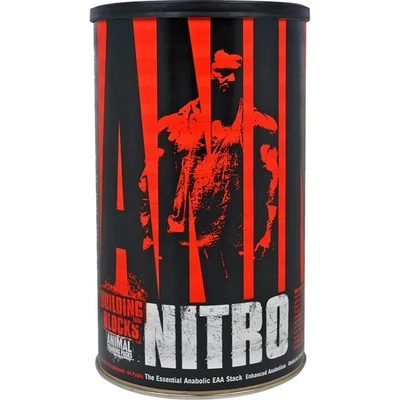 Universal Nutrition Animal Nitro - Paquete de 44 - Anabólico EAA Stack Muscle Builder Foto 1 de 2