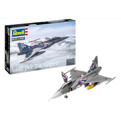 AEREO SAAB JAS-39C GRIPEN KIT 1:72 Revell Kit Aerei Modellino Nuovo - Immagine 1 di 3