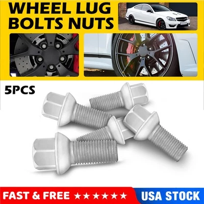 5 piezas tuercas pernos de rueda 0009904907 para Mercedes Benz SL550 CLS550 C250 C350 EE. UU. Foto 1 de 4