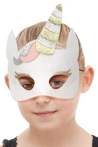 Smiffys Unicorn Felt Mask - Picture 1 of 1