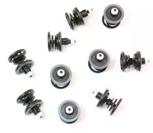 Genuine Volkswagen 10x Door Panel Clips 11-18 Jetta MK6 Golf Mk7 - Genuine - Foto 1 di 2